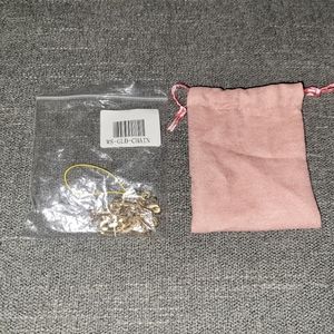 Gold Chain Wristlet Phone Charm